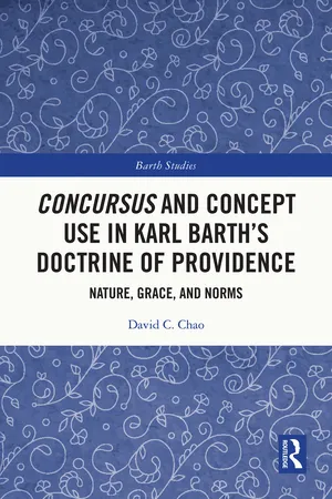 Concursus and Concept Use in Karl Barth’s Doctrine of Providence