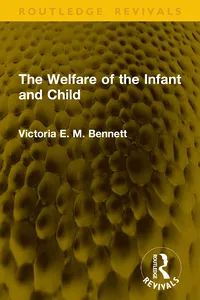 The Welfare of the Infant and Child_cover
