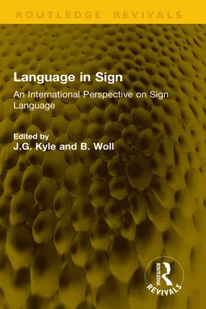 Language in Sign