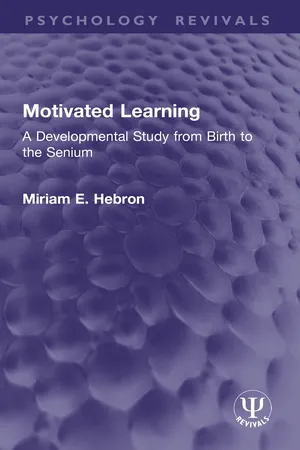 Motivated Learning