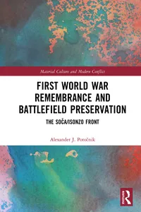 First World War Remembrance and Battlefield Preservation_cover