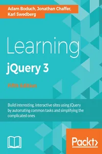 Learning jQuery 3 - Fifth Edition_cover