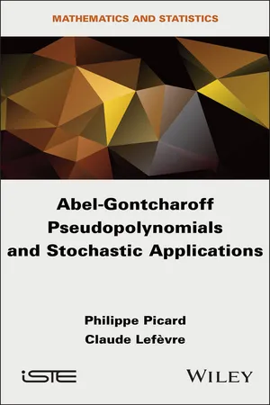 Abel-Gontcharoff Pseudopolynomials and Stochastic Applications