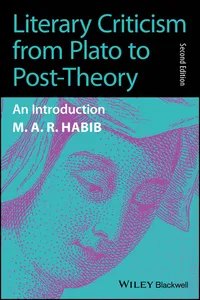 Literary Criticism from Plato to Post-Theory_cover