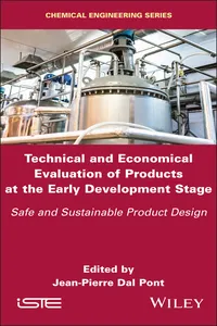 Technical and Economical Evaluation of Products at the Early Development Stage_cover