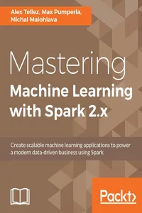Mastering Machine Learning with Spark 2.x_cover