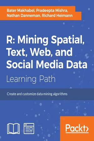 R: Mining spatial, text, web, and social media data