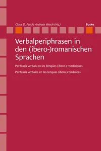 Verbalperiphrasen in denromanischen Sprachen_cover