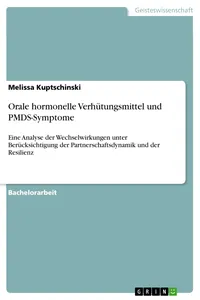 Orale hormonelle Verhütungsmittel und PMDS-Symptome_cover
