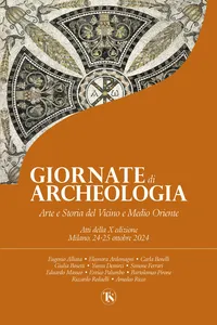 Giornate di archeologia, arte e storia del Vicino e Medio Oriente 2024_cover