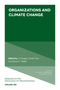 Organizations and Climate Change_cover