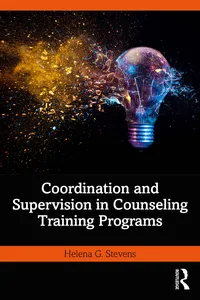 Coordination and Supervision in Counseling Training Programs_cover