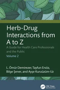 Herb-Drug Interactions from A to Z