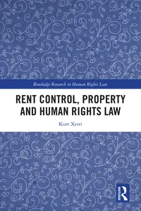 Rent Control, Property and Human Rights Law