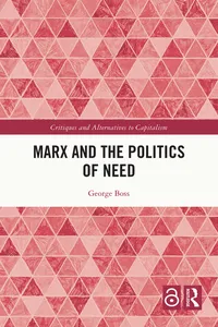Marx and the Politics of Need_cover