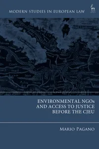Environmental NGOs and Access to Justice before the CJEU_cover