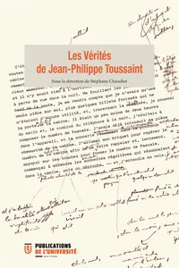 Les Vérités de Jean-Philippe Toussaint_cover
