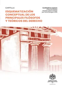 Cartilla Esquematización conceptual de los principales filósofos y teóricos del Derecho