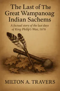 The Last of The Great Wampanoag Indian Sachems: A factual story of the last days of King Philip's War, 1676_cover