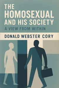 The Homosexual And His Society: A View From Within_cover