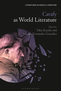 Cavafy as World Literature_cover