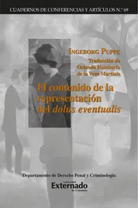 El contenido de la representación del dolus eventualis_cover