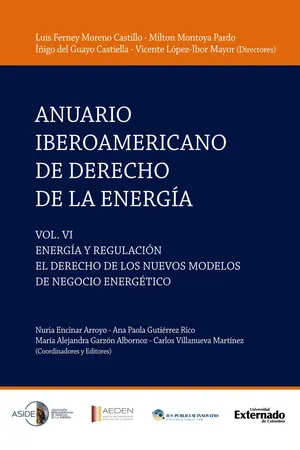 Anuario iberoamericano de derecho de la energía