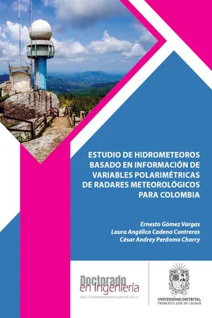 Estudio de hidrometeoros basado en información de variables polarimétricas de radares meteorológicos para Colombia