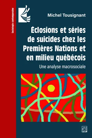 Éclosions et séries de suicides chez les Premières Nations et en milieu québécois
