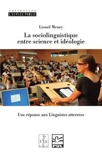 La sociolinguistique entre science et idéologie_cover