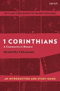 1 Corinthians: A Community in Dissent_cover