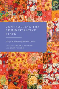 Controlling the Administrative State_cover