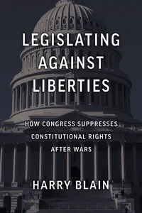 Legislating Against Liberties_cover