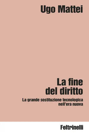 La fine del diritto
