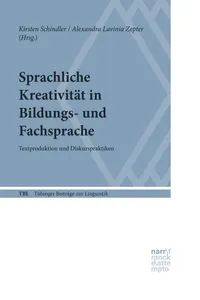 Sprachliche Kreativität in Bildungs- und Fachsprache_cover