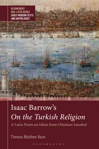 Isaac Barrow's On the Turkish Religion_cover