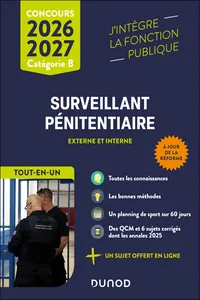 Concours Surveillant pénitentiaire - Tout-en-un - Concours externe et interne 2026-2027_cover