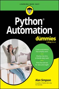 Python Automation For Dummies_cover