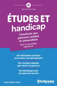 Études et handicap : Construire son parcours scolaire et universitaire_cover