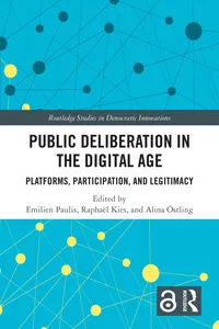 Public Deliberation in the Digital Age_cover