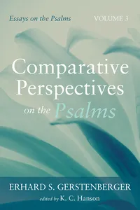Comparative Perspectives on the Psalms_cover