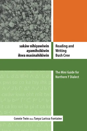 Reading and Writing Bush Cree: sakâw nîhiyawîwin ayamihcikîwin ikwa masinahikîwin