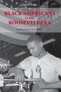 Black Americans in the Roosevelt Era_cover