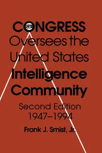 Congress Oversees the US Intelligence Community, 1947-1994_cover