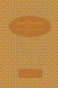 Jean Toomer_cover