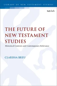 The Future of New Testament Studies_cover