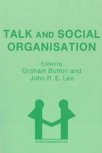 Talk and Social Organisation_cover