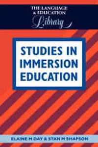 Studies in Immersion Education_cover