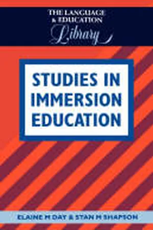 Studies in Immersion Education