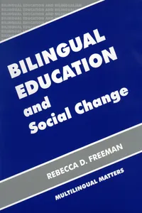 Bilingual Education and Social Change_cover